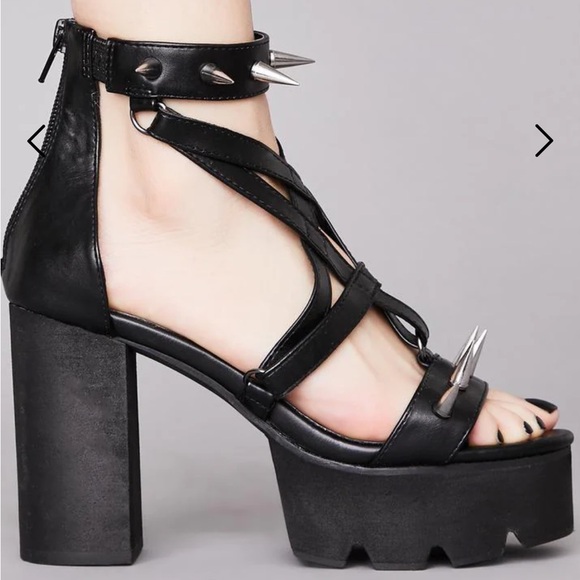 Dolls Kill Supreme Summoning Heels - Picture 2 of 5